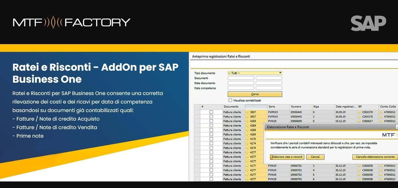 Accruals and Discounts in SAP by MTF-Factory