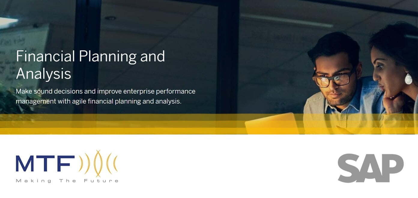 Financial planning using SAP