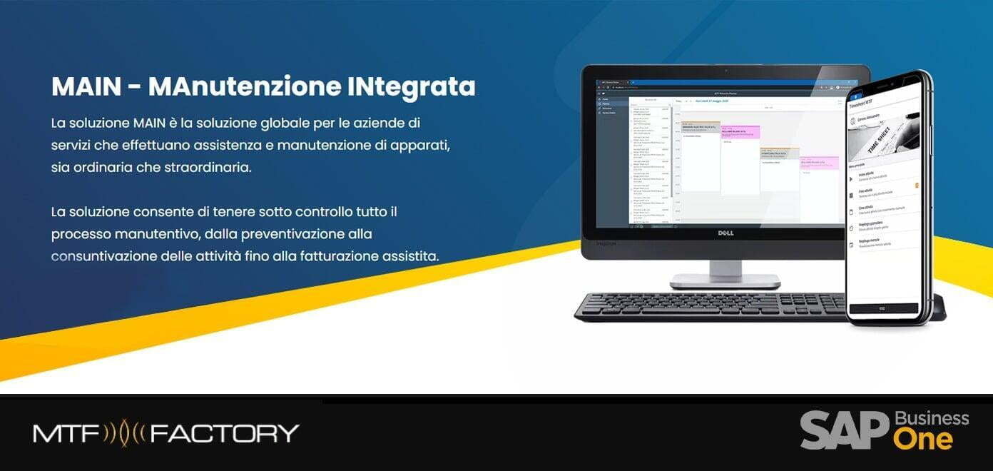 MAIN - Integrated MAINtenance in SAP from MTF Factory