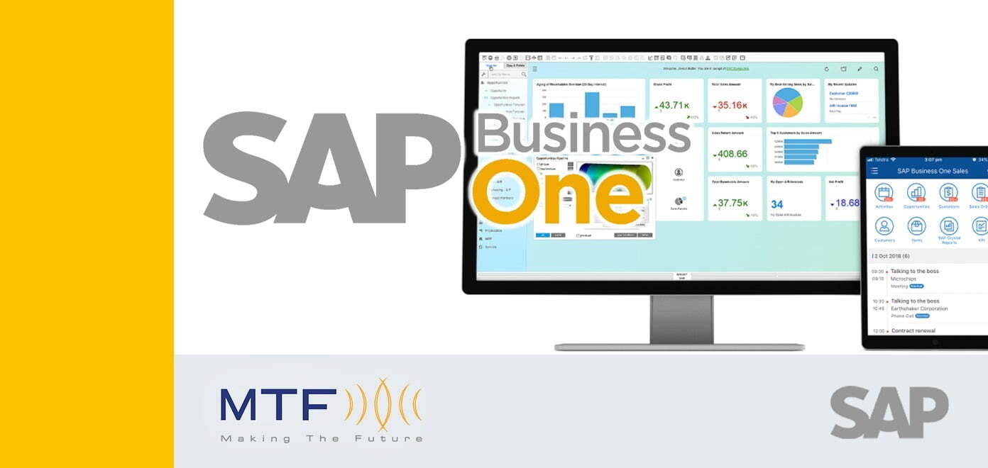 The SAP Business One Service mobile app 